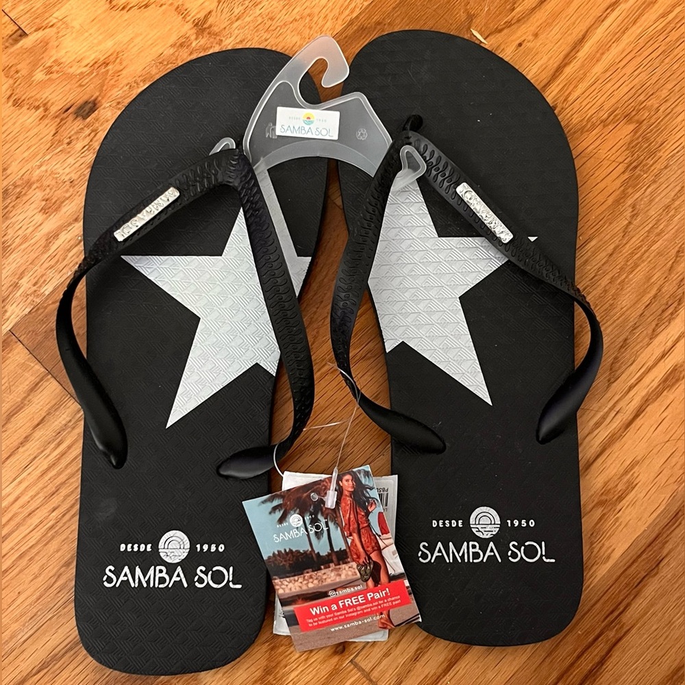 [12] Samba Sol flip flops